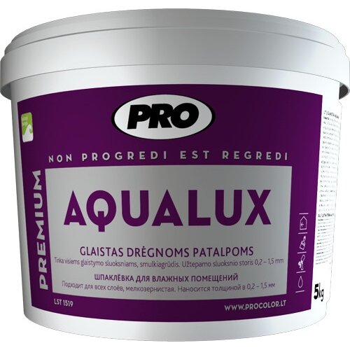 Glaistas PRO Aqualux, 1,5kg