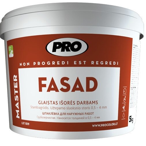 Glaistas PRO Fasad, 1,5 kg