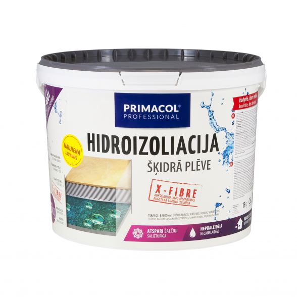 Hidroizoliacija PRIMACOL X Fibre, 15kg