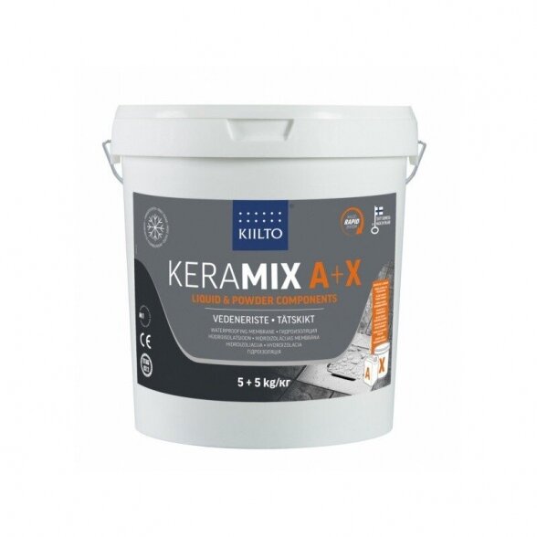 Hidroizoliacija KIILTO Keramix A+X, 10kg