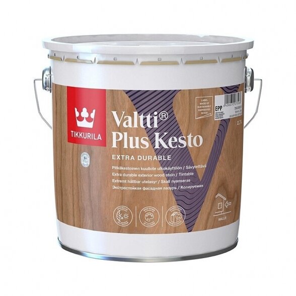 Medienos impregnantas TIKKURILA Valtti Plus Kesto OPP, 2,7l