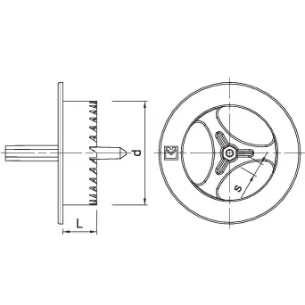 Freza RAWLPLUG K-KFS-63/20 2