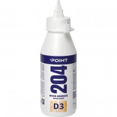 Klijai medienai POINT 204 D3 Wood Adhesive, skaidrus, 200ml