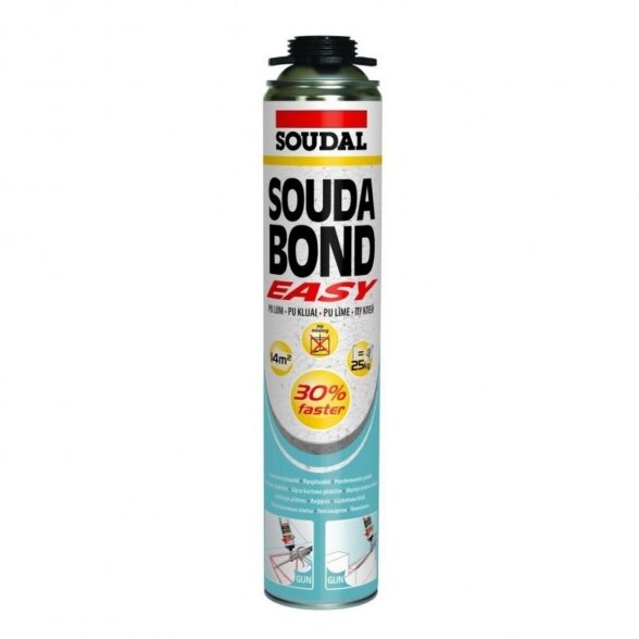 Klijavimo putos SOUDAL Easy Soundabond Gun Blue, 750ml