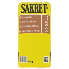 Kvarcinis smėlis SAKRET QS, 25kg