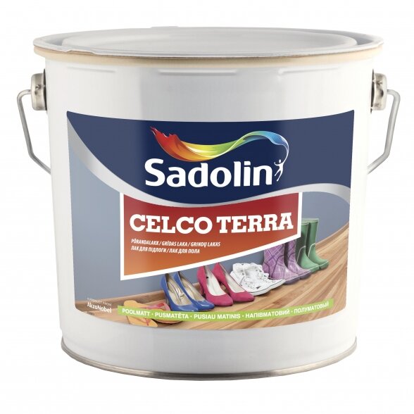 Lakas SADOLIN Celco Terra, 2,5l pusiau matinis