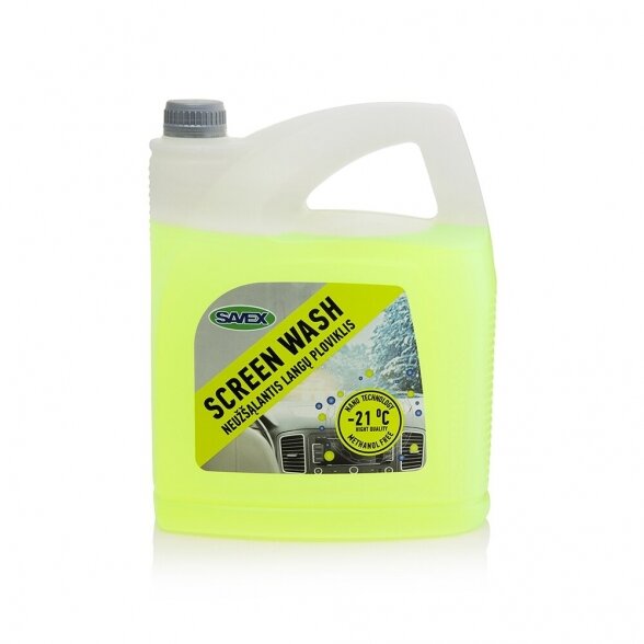 Langų ploviklis SAVEX Screen Wash Nano 21*C, 4l