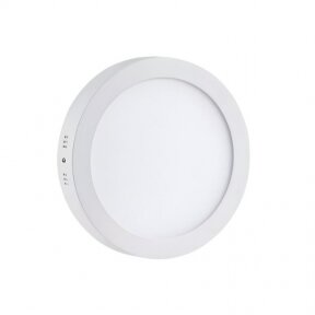 LED panelė apvali, 18W 220mm,potinkinė