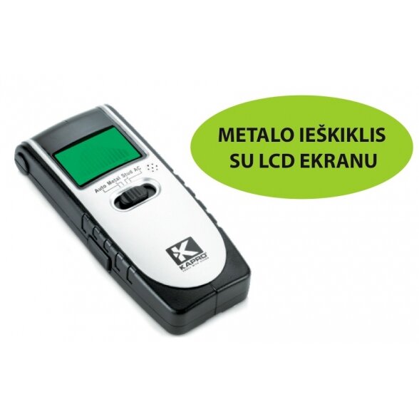 Metalo ieškiklis „KAPRO" MULTISCANNER