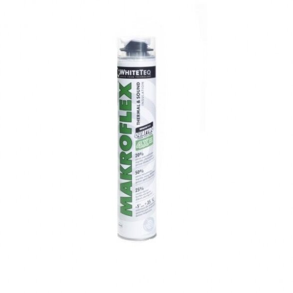 Montavimo putos MAKROFLEX Whiteteq PRO, 750ml