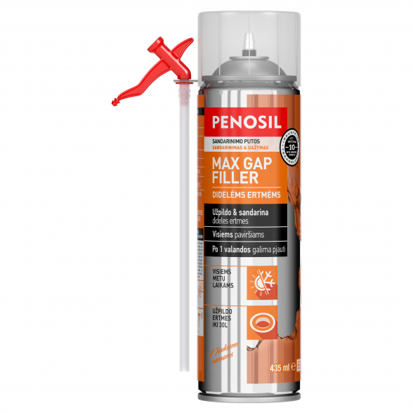 Sandarinimo putos PENOSIL Max Gap Filler, 435ml