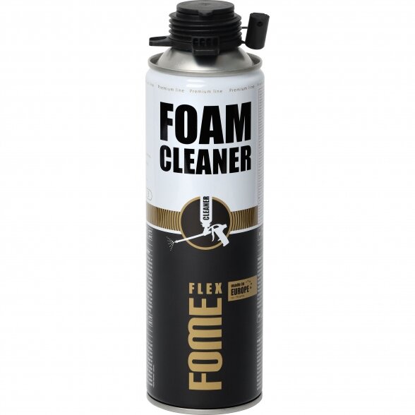 Montavimo putų valiklis FOME FLEX Foam Cleaner, 500ml