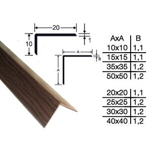 25x25 2,75m PROFILIS KAMPINIS VENGE