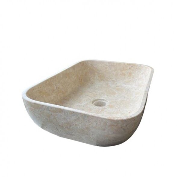 Praustuvas LAVABO RINCA BEIGE, 46cm kreminė sp. 1