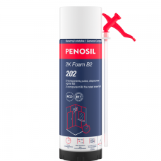 Dvikomponentės šiaudelinės sandarinimo putos PENOSIL 2K Foam B2 202, 400ml