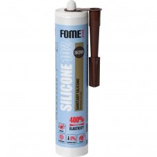 Silikonas FOME FLEX Sanitary, 310ml ruda sp.