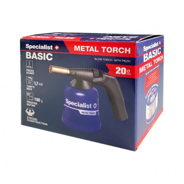 Specialist+ degiklis su metaliniu korp. 190g. 1