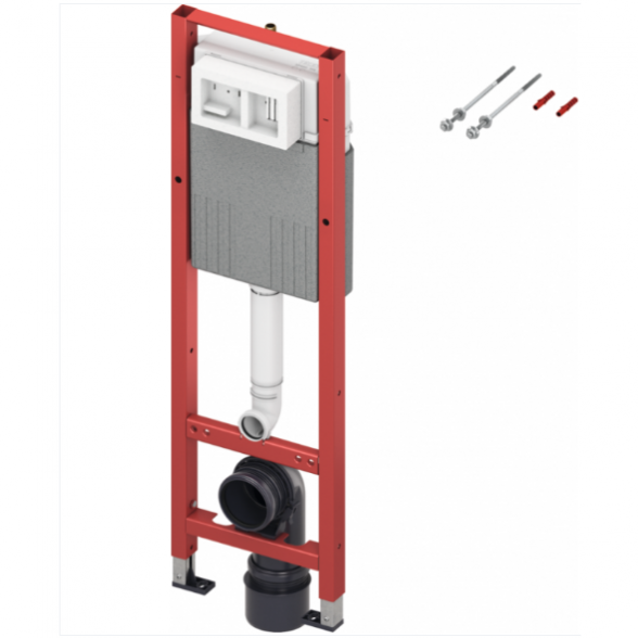 TECEbase unitazo modulis su Base 320mm bakeliu, montavimo aukštis 1120mm