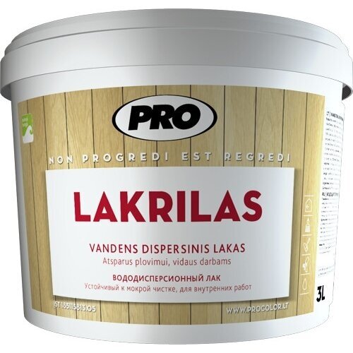 Lakas PRO Lakrilas, 3l blizgus